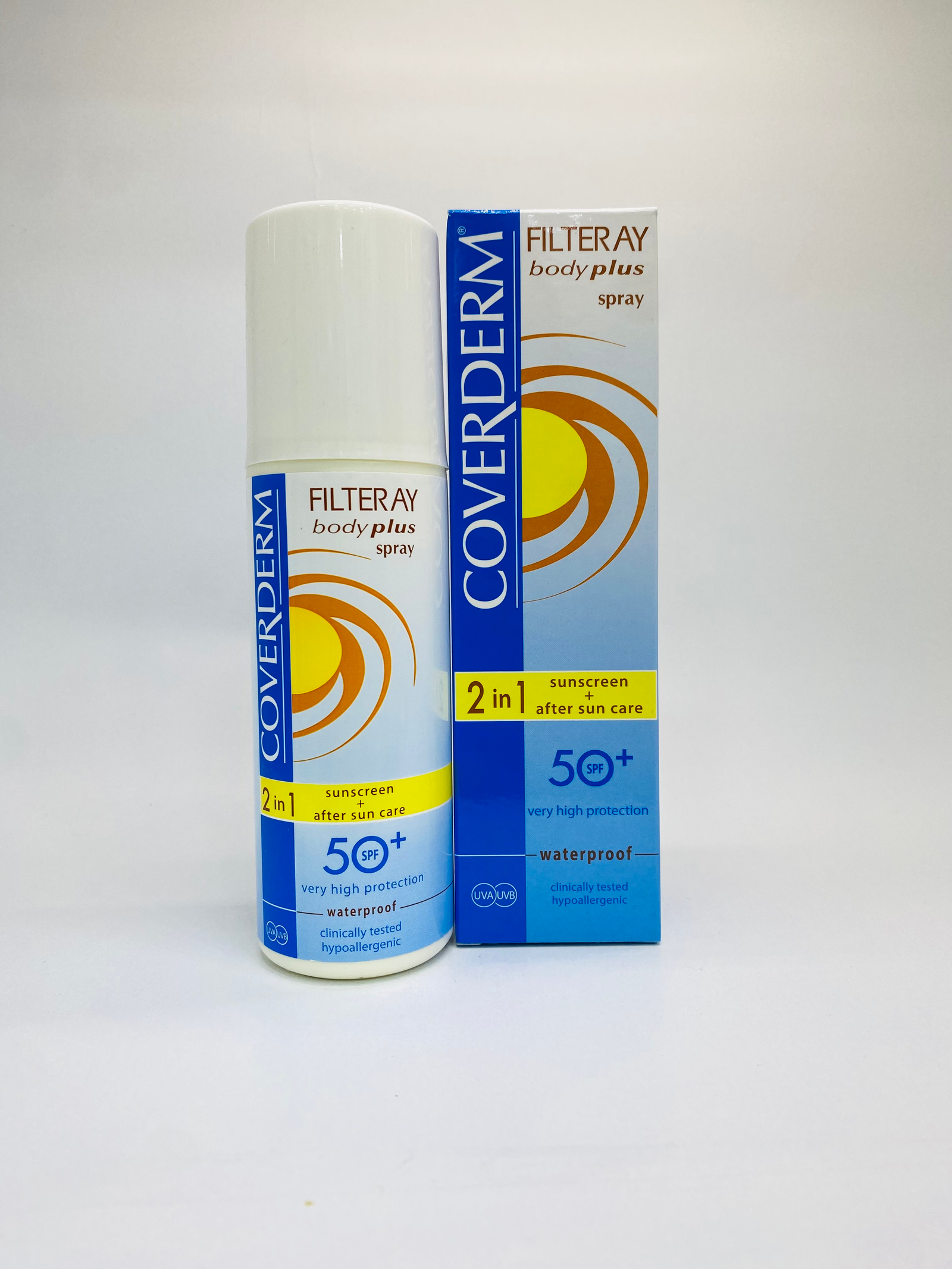 COVERDERM Filteray Body Plus Spray SPF 50+  🧴 كوفيردرم فلتر إيه بودي بلس – سبرا